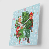 Het krijgen van de Klok van de Kerstboom (Hoek)