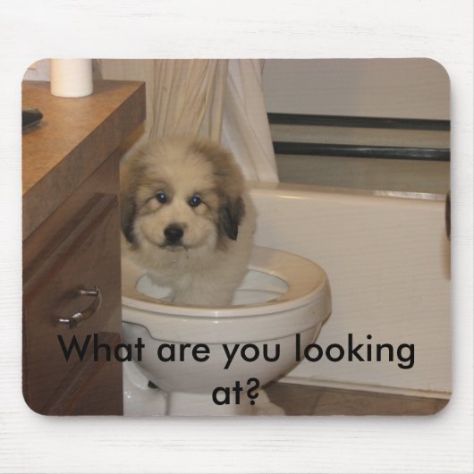 Het krijgen van een drink muismat (Voorkant)