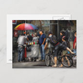 Het krijgen van een Snowcone Briefkaart (Voorkant / Achterkant)