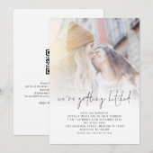 Het krijgen van geHitde QR Foto Overlay Lesbian We Kaart (Voorkant / Achterkant)