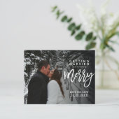 Het krijgen van Gehuwd en zeker Merry sparen de Da Briefkaart (Staand voorkant)