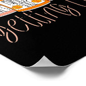 Het krijgen van Herfst-gecentreerde kaarsen pompoe Poster (Hoek)