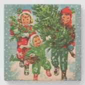 Het krijgen van het Onderzetter van de Koffie van  (Voorkant)