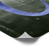 Het kringelen Poster met het Citaat van de Ononder (Hoek)