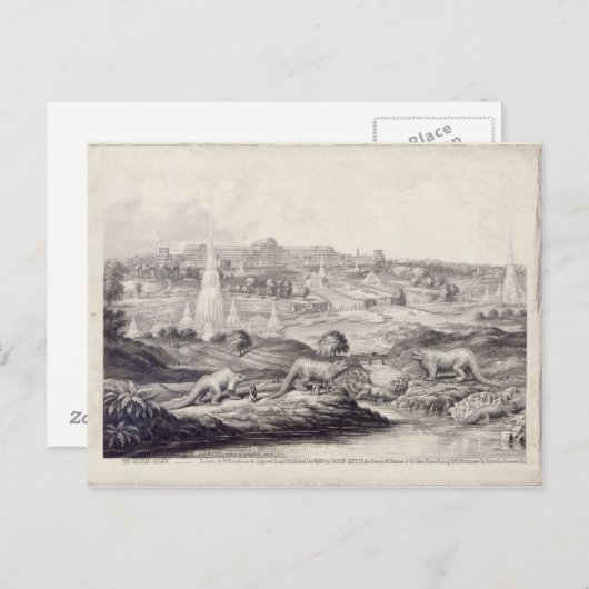 Het Kristalpaleis Briefkaart (Voorkant / Achterkant)