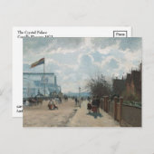 Het Kristalpaleis ~ Camille Pissarro Briefkaart (Voorkant / Achterkant)