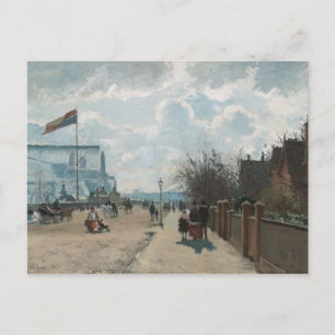 Het Kristalpaleis ~ Camille Pissarro Briefkaart