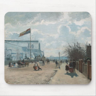 Het Kristalpaleis ~ Camille Pissarro Muismat