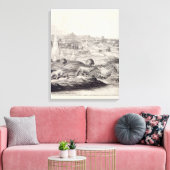 Het Kristalpaleis Canvas Afdruk (Insitu (Woonkamer))