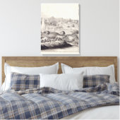 Het Kristalpaleis Canvas Afdruk (Insitu (Slaapkamer))