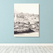 Het Kristalpaleis Canvas Afdruk (Insitu (Houten vloer))