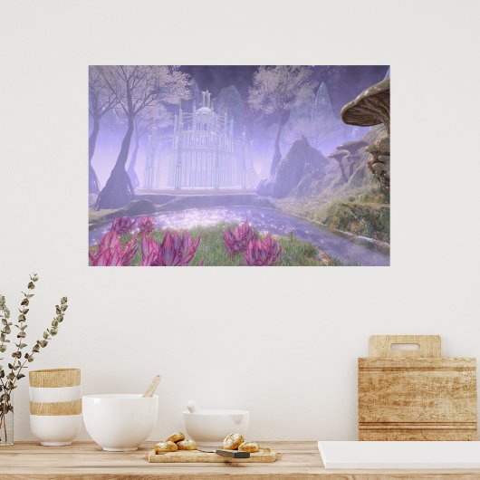 Het Kristalpaleis Poster (Keuken)