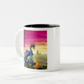 Het Kristalpaleis Tweekleurige Koffiemok (Voorkant links)