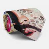 Het kritische oog stropdas (Opgerold)