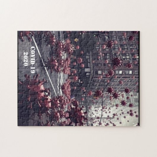 HET KRONAVIRUS 19.2020 LEGPUZZEL (Horizontaal)