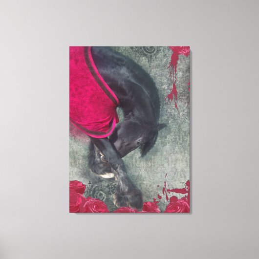 Het kronkel - omhulde canvas afdruk (Voorkant)