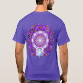 Het Kroonchakra symbool van vrijheid T-shirt (Achterkant)