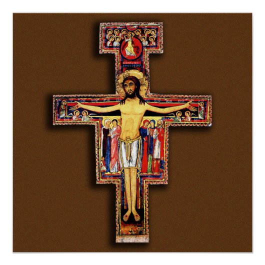 HET KROSS VAN SAN DAMIANO POSTER (Voorkant)
