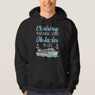 Het kruipen door elke belemmering in het leven cru hoodie