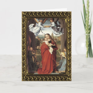 Het kruipen van Mary - kunstkaart Feestdagen Kaart
