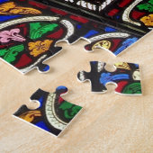 Het kruipen van met Esther gekleurd glas Legpuzzel (Zijkant)