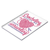 Het kruis houdt me van het ontrafelen notitieboek (Linkerzijde)