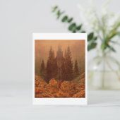 Het kruis in de bergen, 1812 (olie op doek) briefkaart (Staand voorkant)