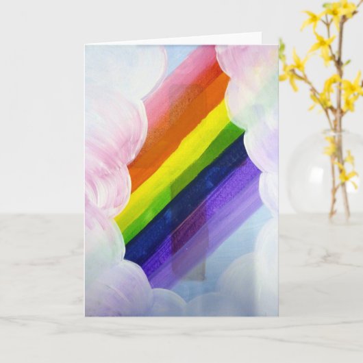 het kruis kaart (Gele Bloem)