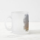 Het kruis matglas koffiemok (Links)