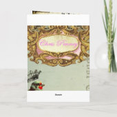 het kruis van Chris Notitiekaartje (Achterkant)