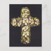 Het Kruis van de Lelie van Pasen Feestdagenkaart (Voorkant)