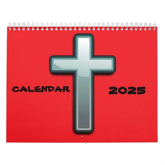 Het kruis van Jezus - 2025 kalender van het geloof (Hoes)