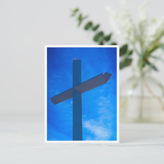 Het kruis van onze Heer Jezus Christus bedieningen Briefkaart (Staand voorkant)