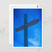 Het kruis van onze Heer Jezus Christus bedieningen Briefkaart (Voorkant / Achterkant)