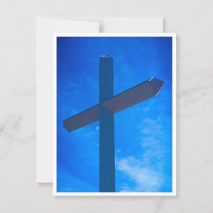 Het kruis van onze Heer Jezus Christus bedieningen Briefkaart