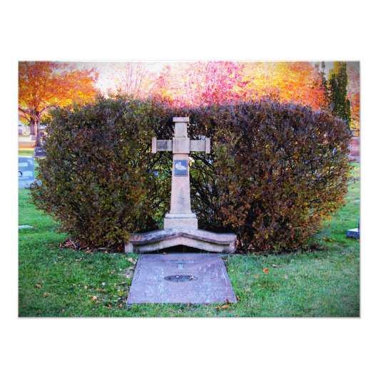 "Het Kruis van Sint-Michaël" Foto Afdruk (Voorkant)