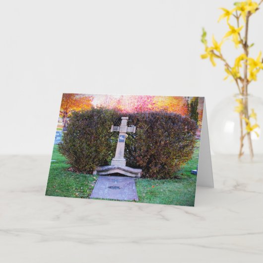 "Het Kruis van Sint-Michaël" Sympathiekaart Kaart (Gele Bloem)