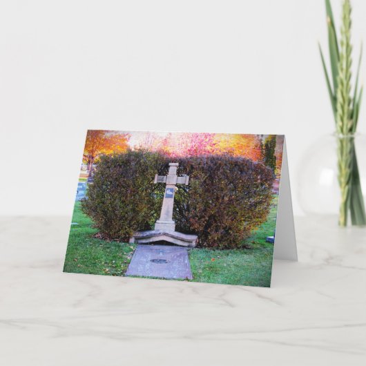 "Het Kruis van Sint-Michaël" Sympathiekaart Kaart (Voorkant)