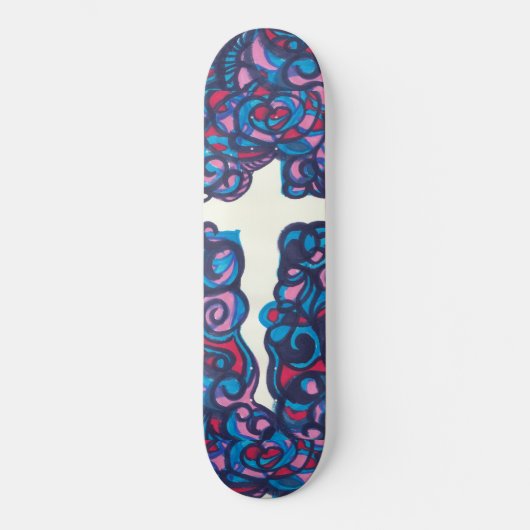 Het kruis voor mij skateboard (Voorkant)
