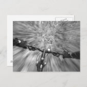 Het kruisen onderaan een boeiend gedeelte van sing briefkaart (Voorkant / Achterkant)