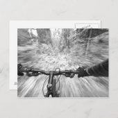 Het kruisen onderaan een boeiend gedeelte van sing briefkaart (Voorkant / Achterkant)