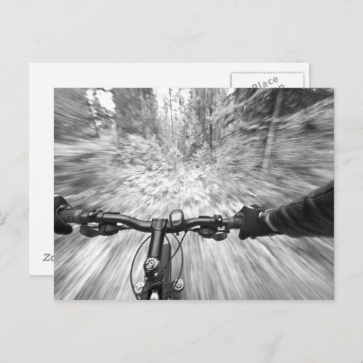 Het kruisen onderaan een boeiend gedeelte van sing briefkaart (Voorkant / Achterkant)