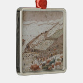 Het kruisen van Berezina, november 1812 Metalen Ornament (Rechts)