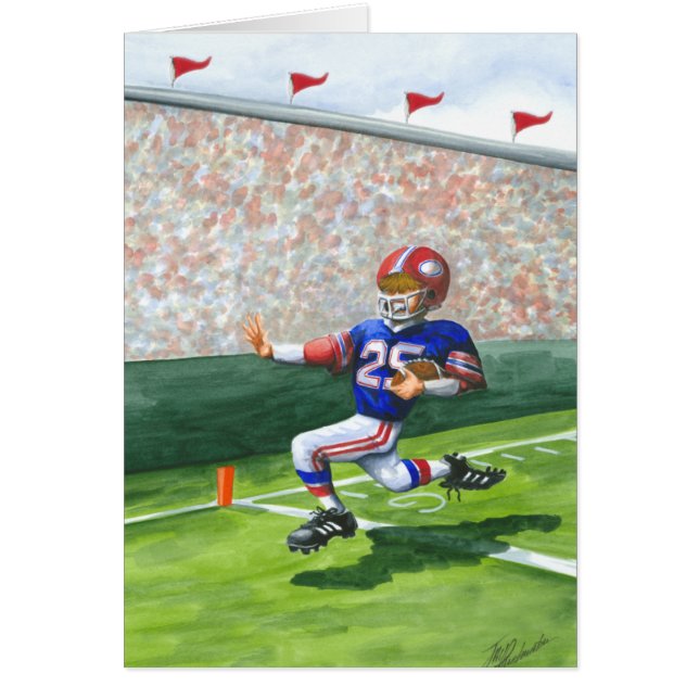 Het kruisen van de Goal Lijn voor een Aanraking (Voorkant)