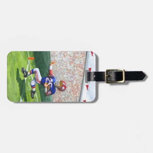 Het kruisen van de Goal Lijn voor een Aanraking Bagagelabel (Voorkant horizontaal)