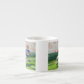 Het kruisen van de Goal Lijn voor een Aanraking Espresso Kop (Voorkant)