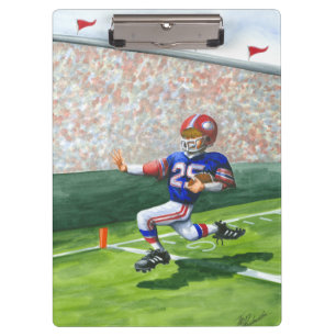 Het kruisen van de Goal Lijn voor een Aanraking Klembord