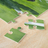 Het kruisen van de Goal Lijn voor een Aanraking Legpuzzel (Zijkant)