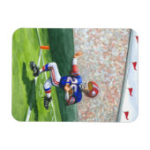 Het kruisen van de Goal Lijn voor een Aanraking Magneet (Horizontaal)