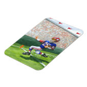 Het kruisen van de Goal Lijn voor een Aanraking Magneet (Linkerzijde)